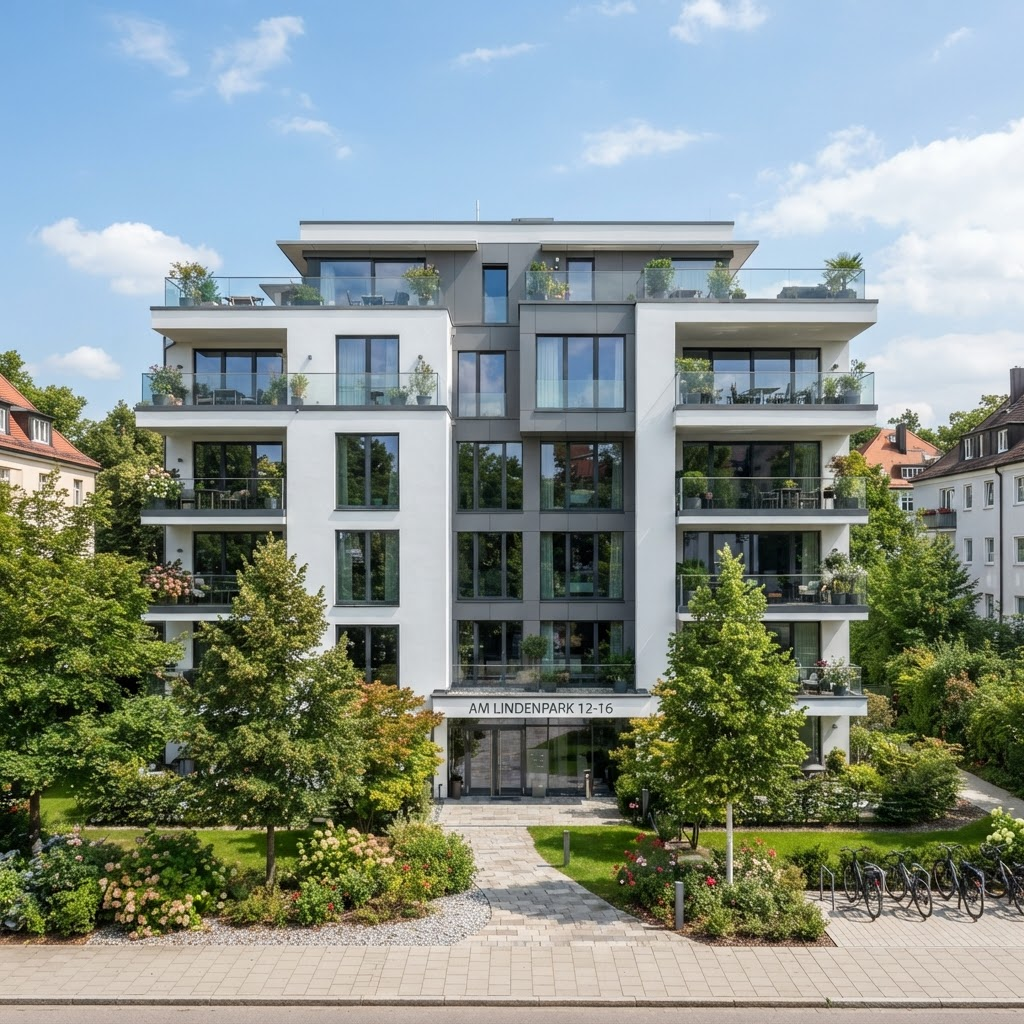 Modernes Wohngebäude